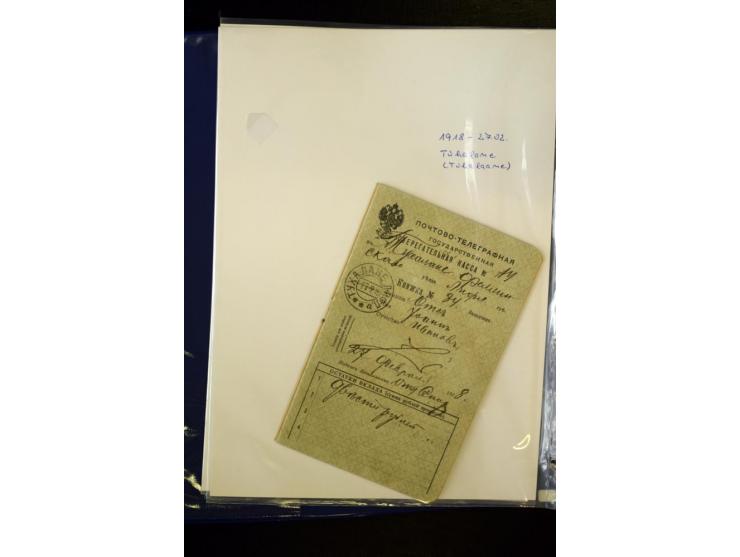 BRÜCKENSTEMPEL LIVLAND: 1904/17, über 30 Briefe und Karten, dabei viele R-Briefe, außerdem Ansichtskarten und Zensuren, zwei 