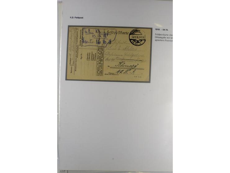 POSTGEBIET OBER OST: 1918, Sammlung von über 30 Briefen und Karten, dabei ein guter Teil Dorpat, einige R-Briefe, Zensurstemp
