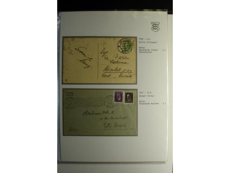 1918/40, sehr schöne vierbändige Sammlung mit Farben, Einheiten, Plattenfehler, Zwischenstegpaaren, Mi.-Nr. 10K, gute Flugpos