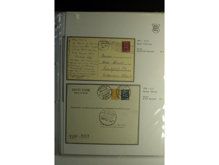 1918/40, sehr schöne vierbändige Sammlung mit Farben, Einheiten, Plattenfehler, Zwischenstegpaaren, Mi.-Nr. 10K, gute Flugpos