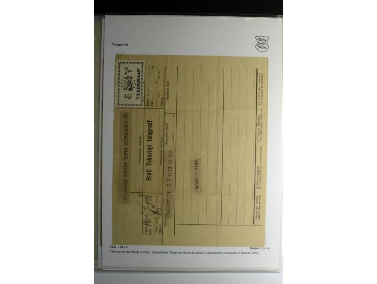 GANZSACHEN/FORMULARE: 1923/40, interessante Sammlung von über 60 Stücken, dabei verschiedene Stempel, Zufrankaturen, bessere 