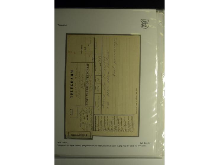 GANZSACHEN/FORMULARE: 1923/40, interessante Sammlung von über 60 Stücken, dabei verschiedene Stempel, Zufrankaturen, bessere 
