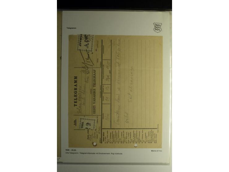 GANZSACHEN/FORMULARE: 1923/40, interessante Sammlung von über 60 Stücken, dabei verschiedene Stempel, Zufrankaturen, bessere 