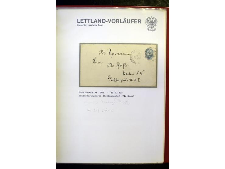 BAHNPOST: 1870/1914, sehr interessante Sammlung von über 110 Briefen und Karten, dabei viele verschiedene Strecken und Stempe