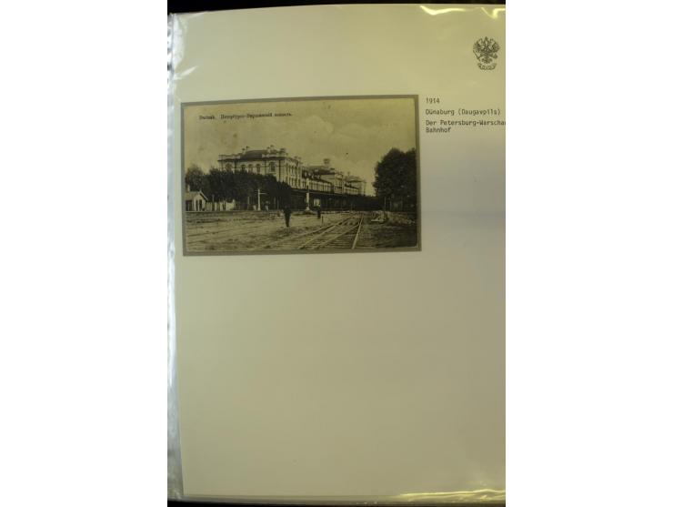 BAHNPOST: 1870/1914, sehr interessante Sammlung von über 110 Briefen und Karten, dabei viele verschiedene Strecken und Stempe