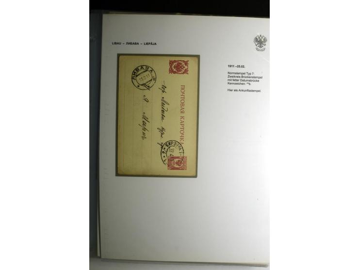KALKUHNEN bis OGER: 1867/1917, über 150 Briefe, Einschreiben, Paketkarten, Streifbänder und Ganzsachen, dabei bessere Stempel