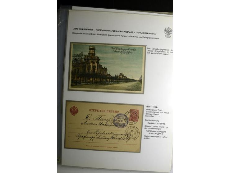 KALKUHNEN bis OGER: 1867/1917, über 150 Briefe, Einschreiben, Paketkarten, Streifbänder und Ganzsachen, dabei bessere Stempel