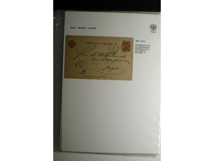 KALKUHNEN bis OGER: 1867/1917, über 150 Briefe, Einschreiben, Paketkarten, Streifbänder und Ganzsachen, dabei bessere Stempel