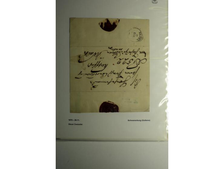 STATIONSSTEMPEL: 1874/86, 18 Briefe bzw. Ganzsachenkarten mit verschiednenen Stempeln (meist Gouv. Livland), dabei u.a. DOBLE
