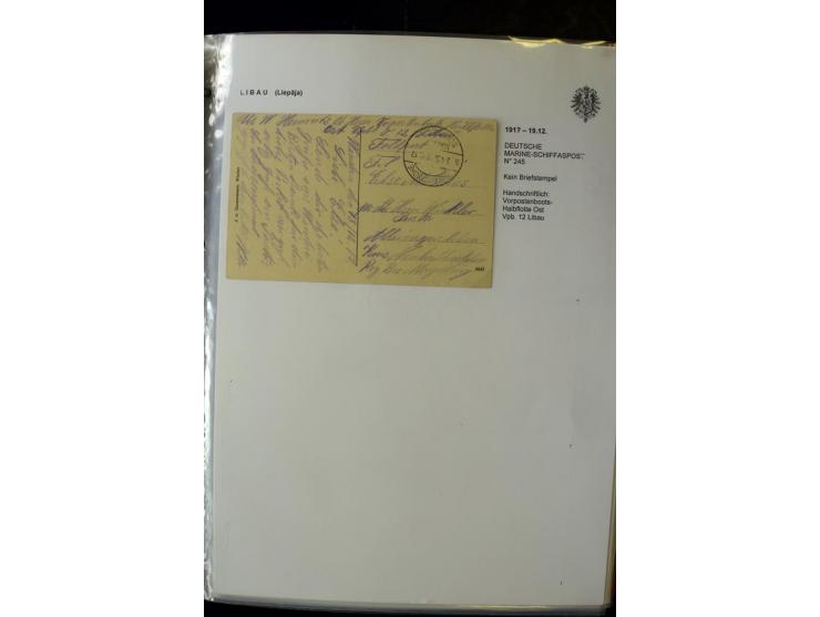 DEUTSCHE FELDPOST:1916/19, umfangreiche Sammlung von über 130 Briefen und Karten, dabei eine Vielzahl an verschiedenen Briefs
