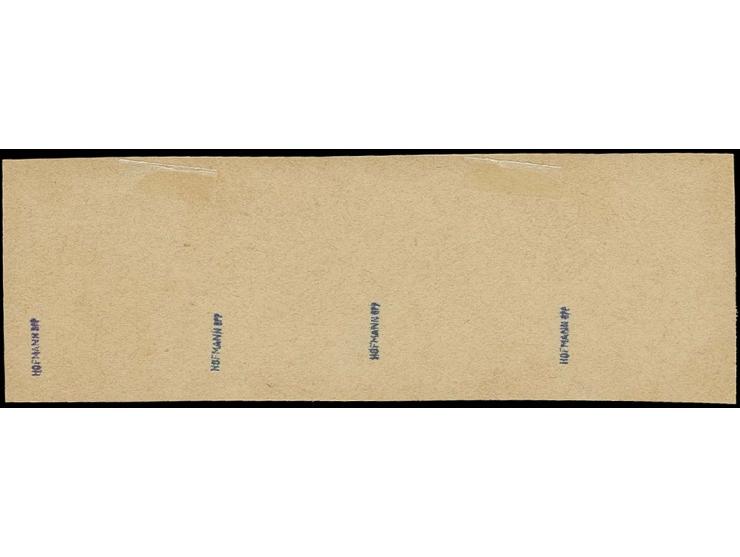 1939, Weißes Kreuz 3-35 S. als UPU-Muster-Marken, je mit schrägem Handstempelaufdruck "SPECIMEN", zusammen auf kleinem Briefs