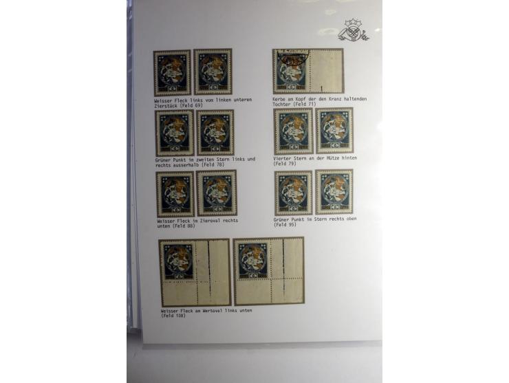 RUBEL-WÄHRUNG: 1918/22, ungebrauchte/postfrische und gestempelte, enorm inhaltsreiche Sammlung mit unzähligen Besonderheiten 
