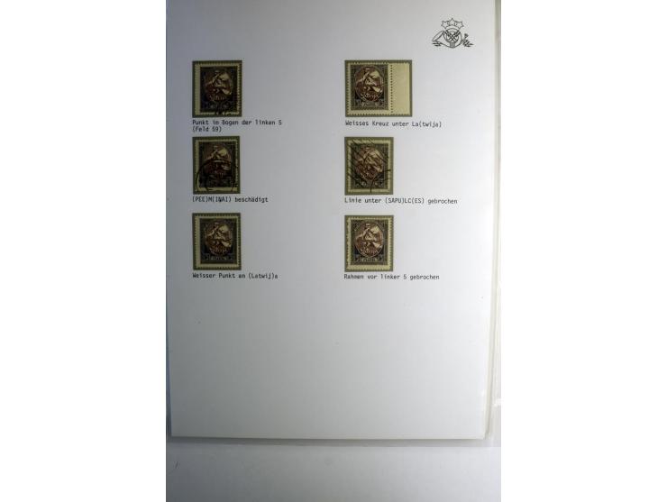 RUBEL-WÄHRUNG: 1918/22, ungebrauchte/postfrische und gestempelte, enorm inhaltsreiche Sammlung mit unzähligen Besonderheiten 