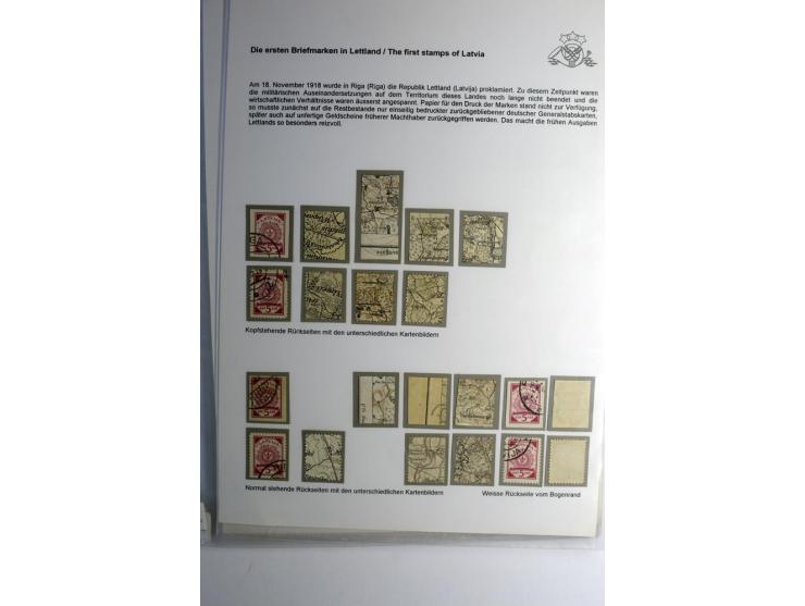 RUBEL-WÄHRUNG: 1918/22, ungebrauchte/postfrische und gestempelte, enorm inhaltsreiche Sammlung mit unzähligen Besonderheiten 