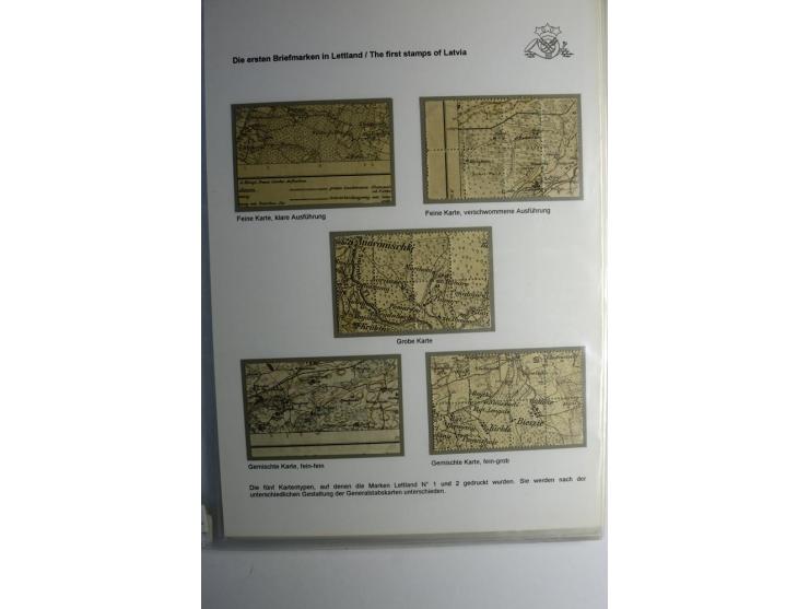 RUBEL-WÄHRUNG: 1918/22, ungebrauchte/postfrische und gestempelte, enorm inhaltsreiche Sammlung mit unzähligen Besonderheiten 