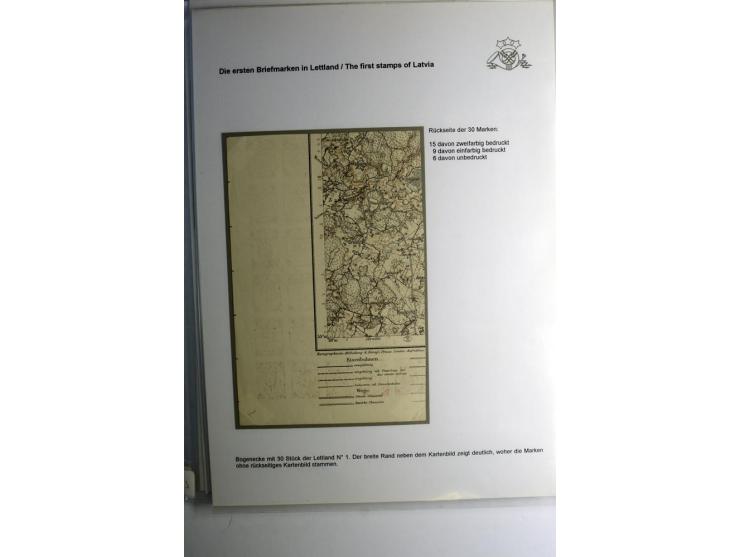 RUBEL-WÄHRUNG: 1918/22, ungebrauchte/postfrische und gestempelte, enorm inhaltsreiche Sammlung mit unzähligen Besonderheiten 