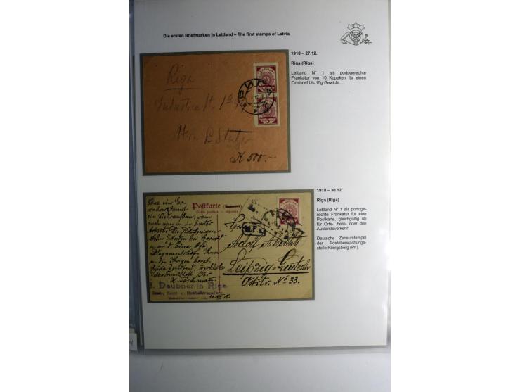 RUBEL-WÄHRUNG: 1918/22, ungebrauchte/postfrische und gestempelte, enorm inhaltsreiche Sammlung mit unzähligen Besonderheiten 