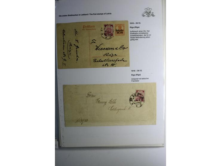 RUBEL-WÄHRUNG: 1918/22, ungebrauchte/postfrische und gestempelte, enorm inhaltsreiche Sammlung mit unzähligen Besonderheiten 