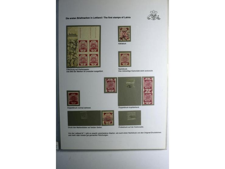 RUBEL-WÄHRUNG: 1918/22, ungebrauchte/postfrische und gestempelte, enorm inhaltsreiche Sammlung mit unzähligen Besonderheiten 