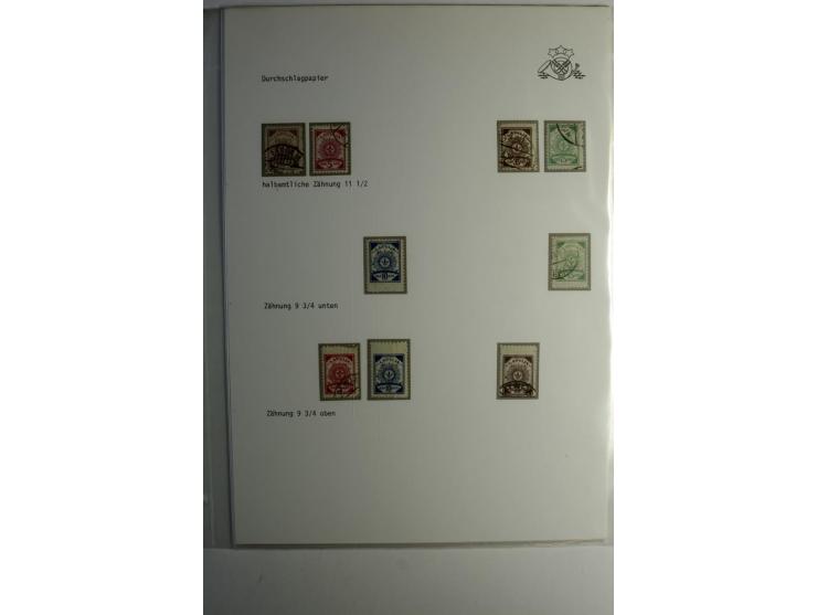 RUBEL-WÄHRUNG: 1918/22, ungebrauchte/postfrische und gestempelte, enorm inhaltsreiche Sammlung mit unzähligen Besonderheiten 