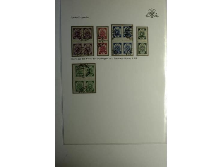 RUBEL-WÄHRUNG: 1918/22, ungebrauchte/postfrische und gestempelte, enorm inhaltsreiche Sammlung mit unzähligen Besonderheiten 
