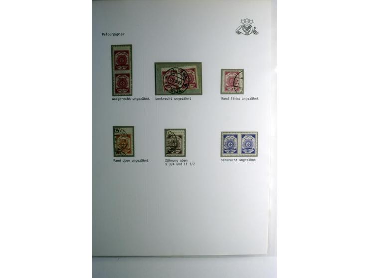 RUBEL-WÄHRUNG: 1918/22, ungebrauchte/postfrische und gestempelte, enorm inhaltsreiche Sammlung mit unzähligen Besonderheiten 