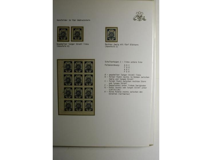 RUBEL-WÄHRUNG: 1918/22, ungebrauchte/postfrische und gestempelte, enorm inhaltsreiche Sammlung mit unzähligen Besonderheiten 