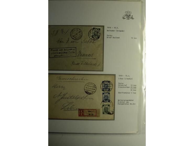 RUBEL-WÄHRUNG: 1918/22, ungebrauchte/postfrische und gestempelte, enorm inhaltsreiche Sammlung mit unzähligen Besonderheiten 