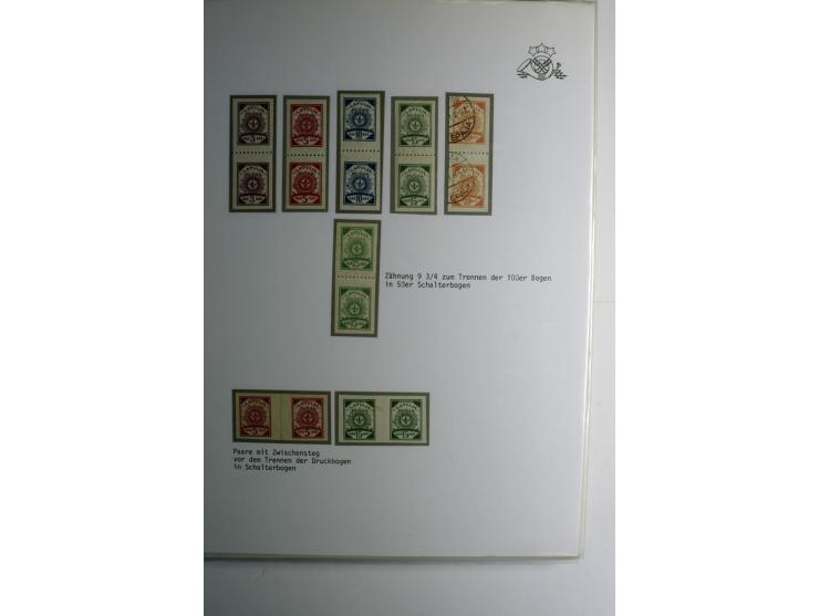 RUBEL-WÄHRUNG: 1918/22, ungebrauchte/postfrische und gestempelte, enorm inhaltsreiche Sammlung mit unzähligen Besonderheiten 