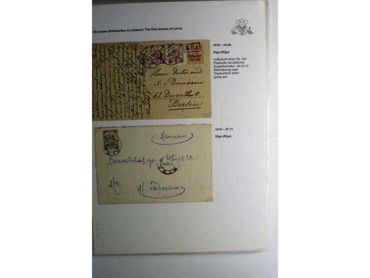 RUBEL-WÄHRUNG: 1918/22, ungebrauchte/postfrische und gestempelte, enorm inhaltsreiche Sammlung mit unzähligen Besonderheiten 