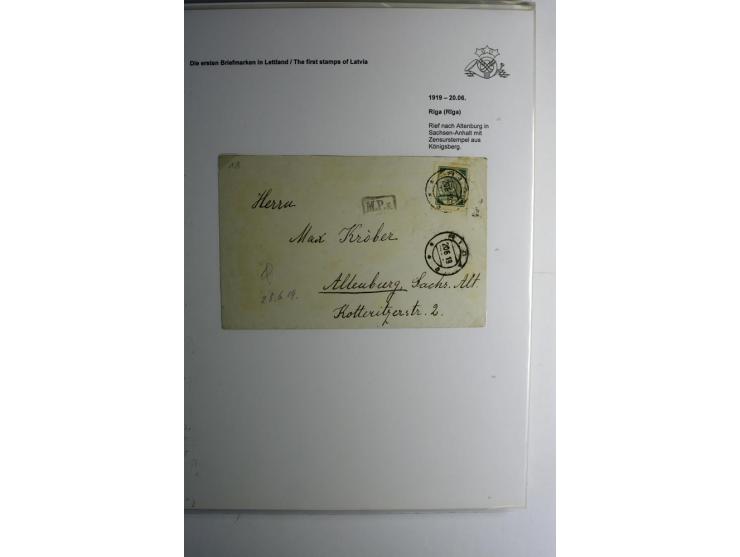 RUBEL-WÄHRUNG: 1918/22, ungebrauchte/postfrische und gestempelte, enorm inhaltsreiche Sammlung mit unzähligen Besonderheiten 