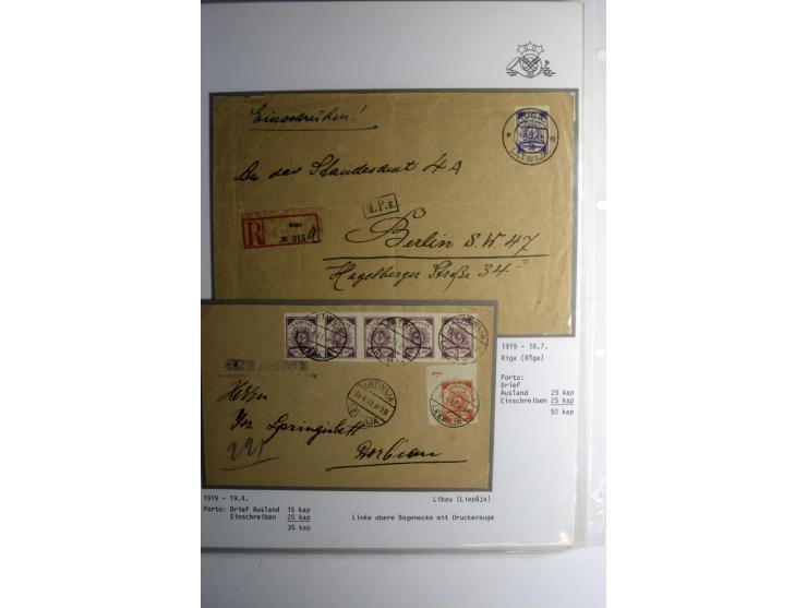 RUBEL-WÄHRUNG: 1918/22, ungebrauchte/postfrische und gestempelte, enorm inhaltsreiche Sammlung mit unzähligen Besonderheiten 