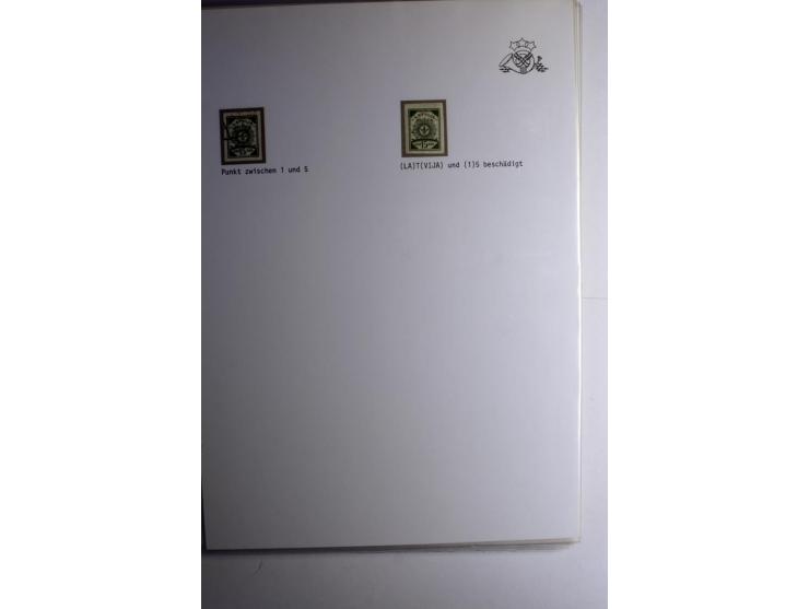 RUBEL-WÄHRUNG: 1918/22, ungebrauchte/postfrische und gestempelte, enorm inhaltsreiche Sammlung mit unzähligen Besonderheiten 