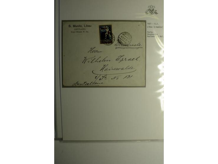 RUBEL-WÄHRUNG: 1918/22, ungebrauchte/postfrische und gestempelte, enorm inhaltsreiche Sammlung mit unzähligen Besonderheiten 