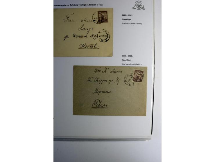 RUBEL-WÄHRUNG: 1918/22, ungebrauchte/postfrische und gestempelte, enorm inhaltsreiche Sammlung mit unzähligen Besonderheiten 