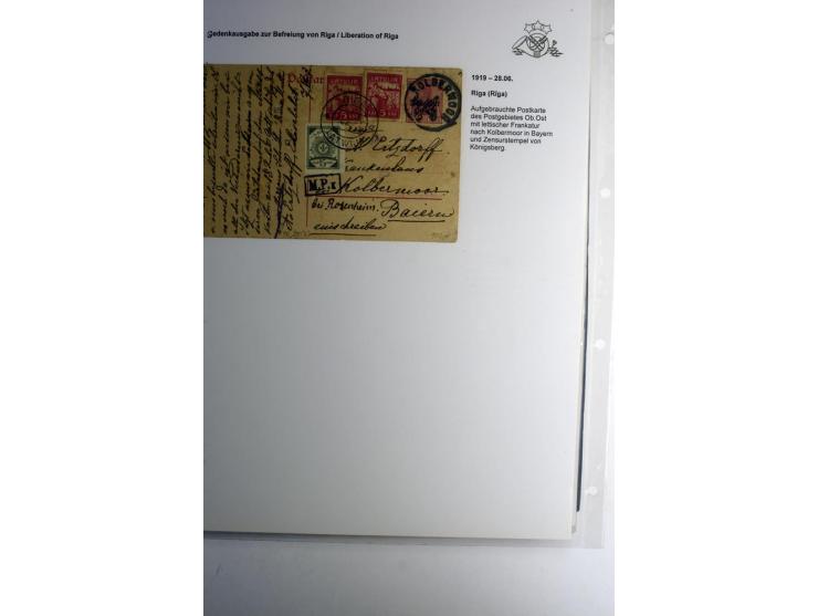 RUBEL-WÄHRUNG: 1918/22, ungebrauchte/postfrische und gestempelte, enorm inhaltsreiche Sammlung mit unzähligen Besonderheiten 