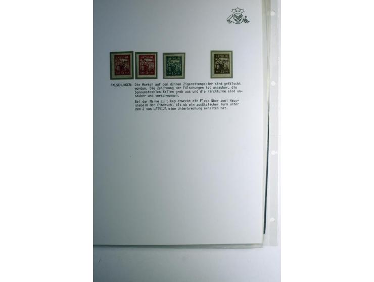RUBEL-WÄHRUNG: 1918/22, ungebrauchte/postfrische und gestempelte, enorm inhaltsreiche Sammlung mit unzähligen Besonderheiten 