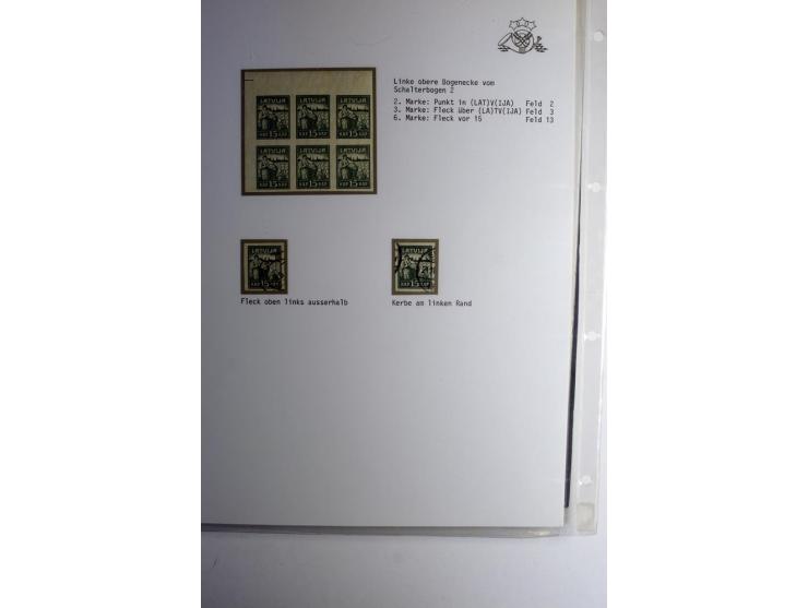 RUBEL-WÄHRUNG: 1918/22, ungebrauchte/postfrische und gestempelte, enorm inhaltsreiche Sammlung mit unzähligen Besonderheiten 