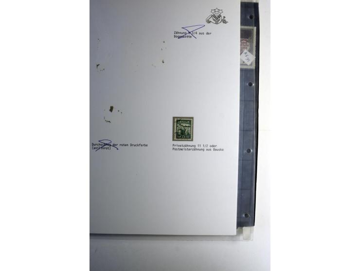 RUBEL-WÄHRUNG: 1918/22, ungebrauchte/postfrische und gestempelte, enorm inhaltsreiche Sammlung mit unzähligen Besonderheiten 