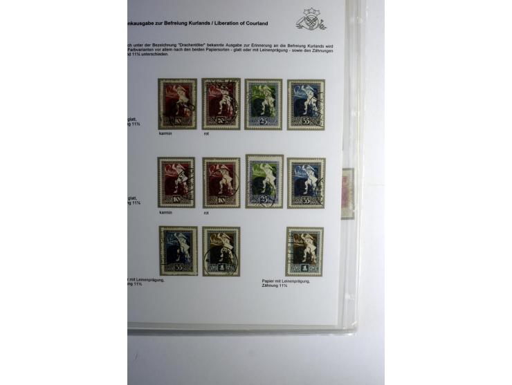 RUBEL-WÄHRUNG: 1918/22, ungebrauchte/postfrische und gestempelte, enorm inhaltsreiche Sammlung mit unzähligen Besonderheiten 
