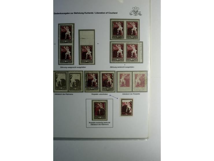 RUBEL-WÄHRUNG: 1918/22, ungebrauchte/postfrische und gestempelte, enorm inhaltsreiche Sammlung mit unzähligen Besonderheiten 