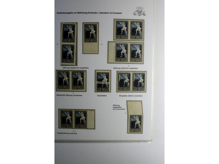 RUBEL-WÄHRUNG: 1918/22, ungebrauchte/postfrische und gestempelte, enorm inhaltsreiche Sammlung mit unzähligen Besonderheiten 