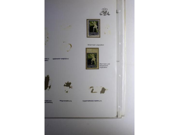 RUBEL-WÄHRUNG: 1918/22, ungebrauchte/postfrische und gestempelte, enorm inhaltsreiche Sammlung mit unzähligen Besonderheiten 