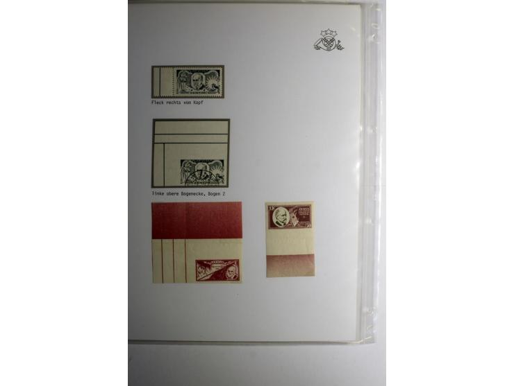 LAT-WÄHRUNG: 1923/40, ungebrauchte/postfrische und gestempelte, enorm inhaltsreiche Sammlung mit unzähligen Besonderheiten wi