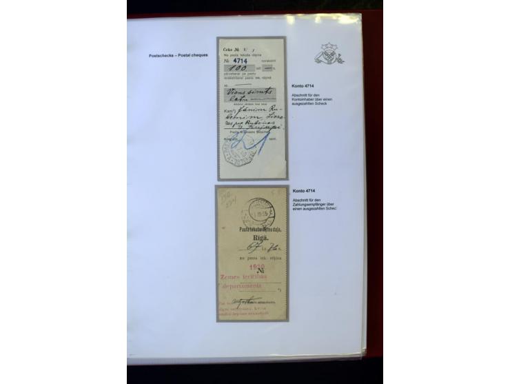 GELD-DIENST: 1927/41, umfangreiche Sammlung von über 60 Ganzstücken, dabei Geldanweisungen aus dem Ausland, Empfangsbestätigu