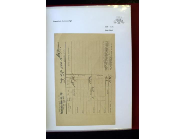 GELD-DIENST: 1927/41, umfangreiche Sammlung von über 60 Ganzstücken, dabei Geldanweisungen aus dem Ausland, Empfangsbestätigu
