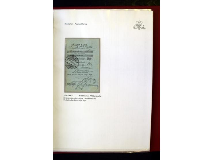 GELD-DIENST: 1927/41, umfangreiche Sammlung von über 60 Ganzstücken, dabei Geldanweisungen aus dem Ausland, Empfangsbestätigu