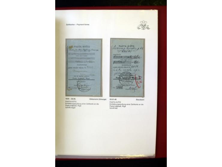 GELD-DIENST: 1927/41, umfangreiche Sammlung von über 60 Ganzstücken, dabei Geldanweisungen aus dem Ausland, Empfangsbestätigu