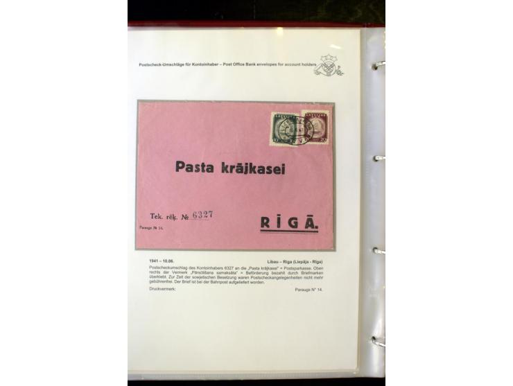GELD-DIENST: 1927/41, umfangreiche Sammlung von über 60 Ganzstücken, dabei Geldanweisungen aus dem Ausland, Empfangsbestätigu