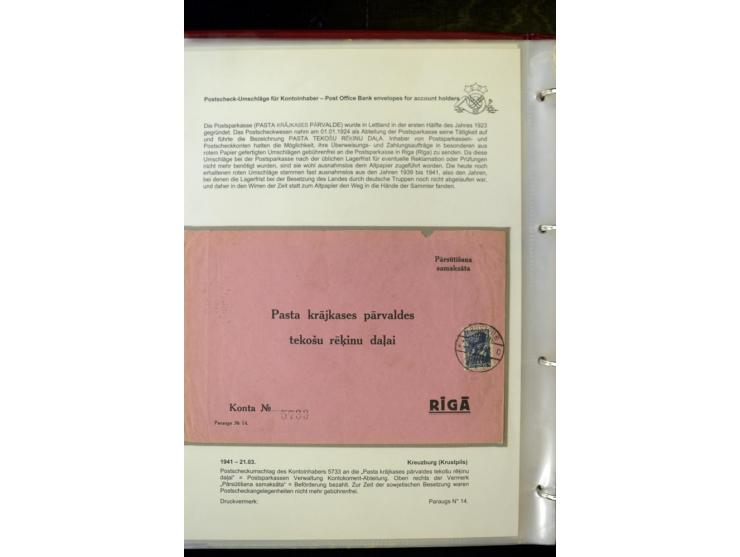 GELD-DIENST: 1927/41, umfangreiche Sammlung von über 60 Ganzstücken, dabei Geldanweisungen aus dem Ausland, Empfangsbestätigu